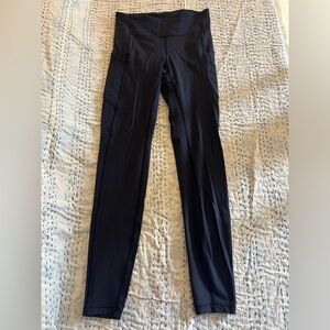 navy lululemon leggings